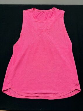 Lululemon muscle Women's Pink Tank Top